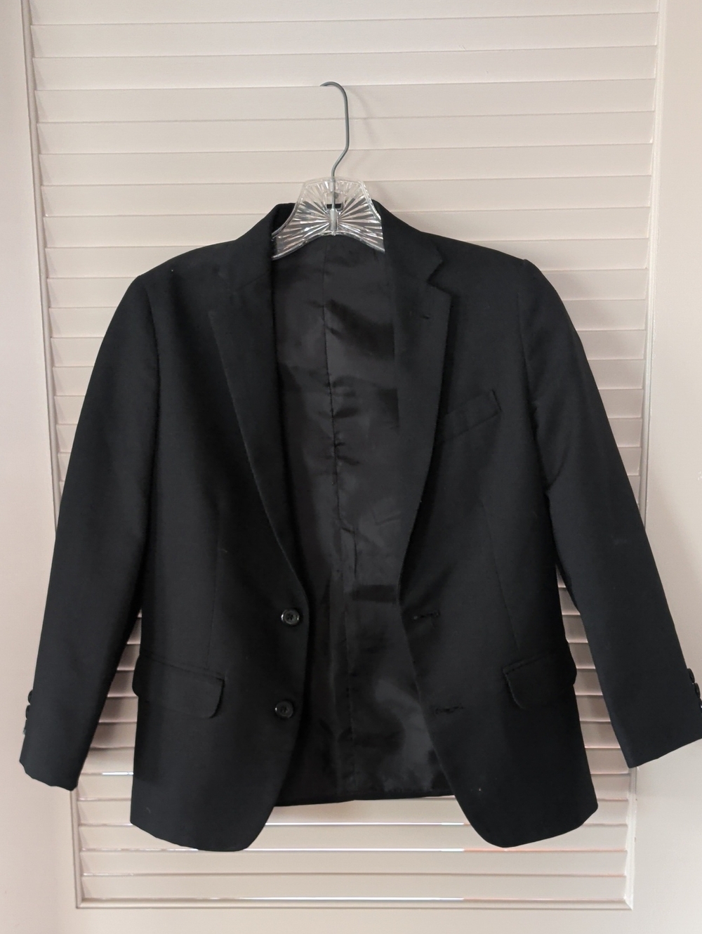Classic Black Childrens Blazer – Versatile Tailored Jacket
